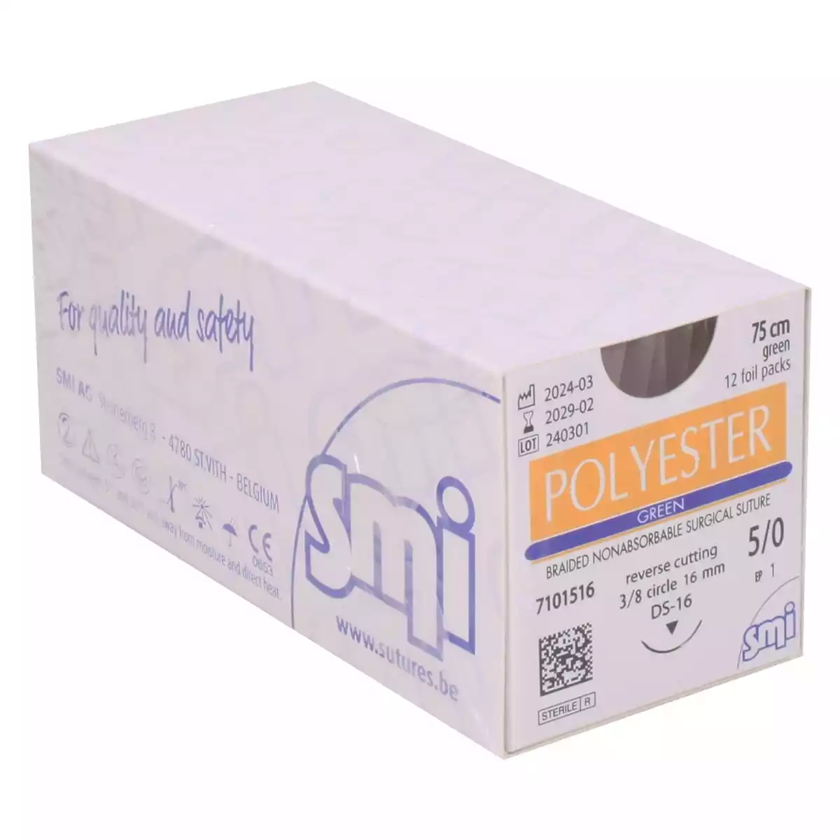 SMI Polyester Green Nahtmaterial
