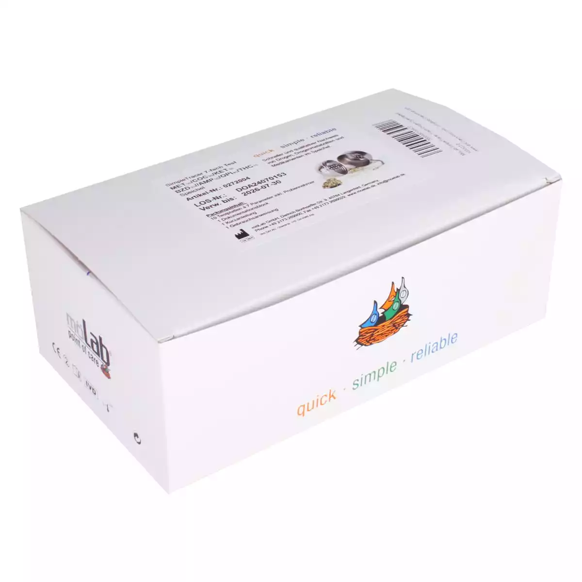 möLab SimpleTracer Drogen-Speicheltest