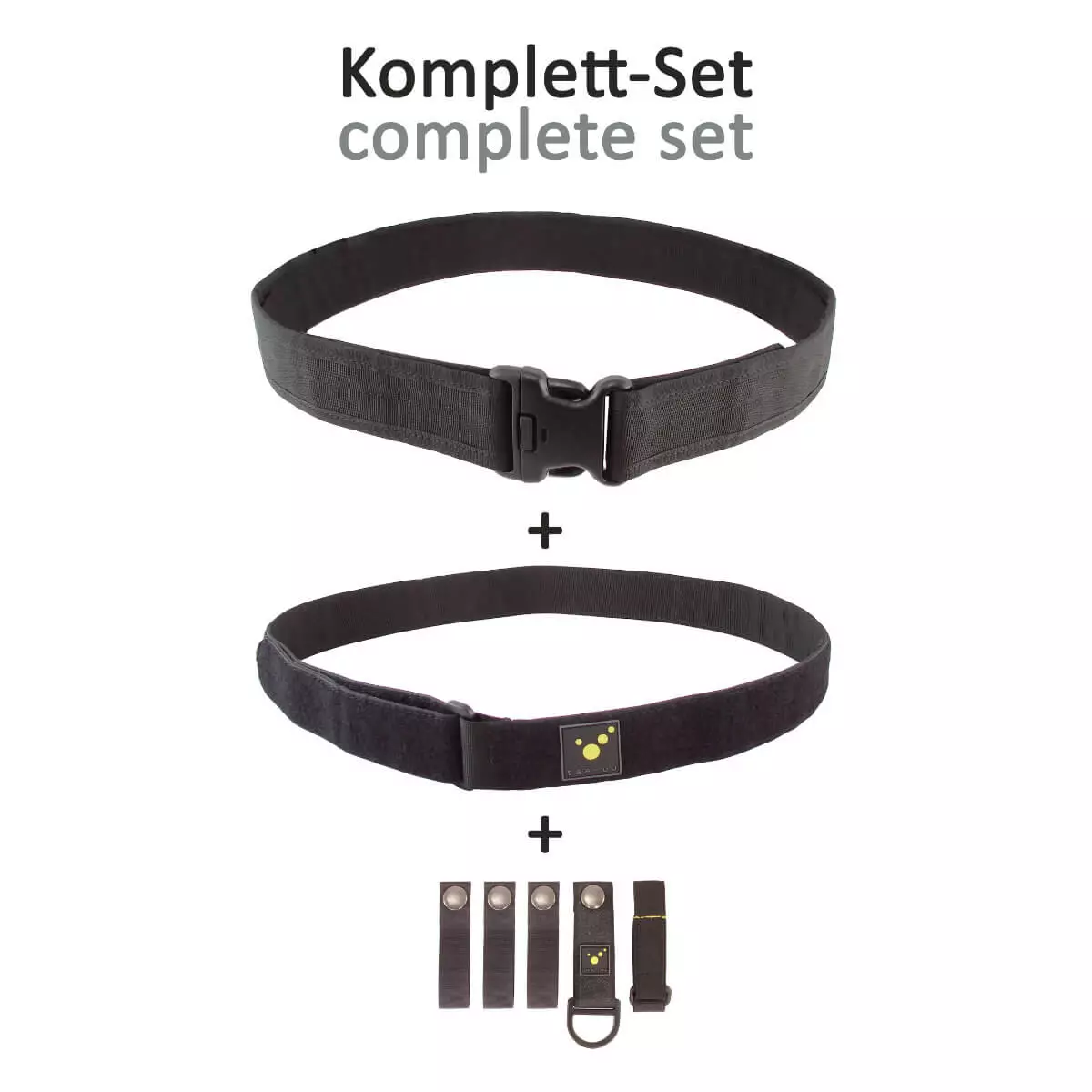 TEE-UU BLACK Koppel Gürtel