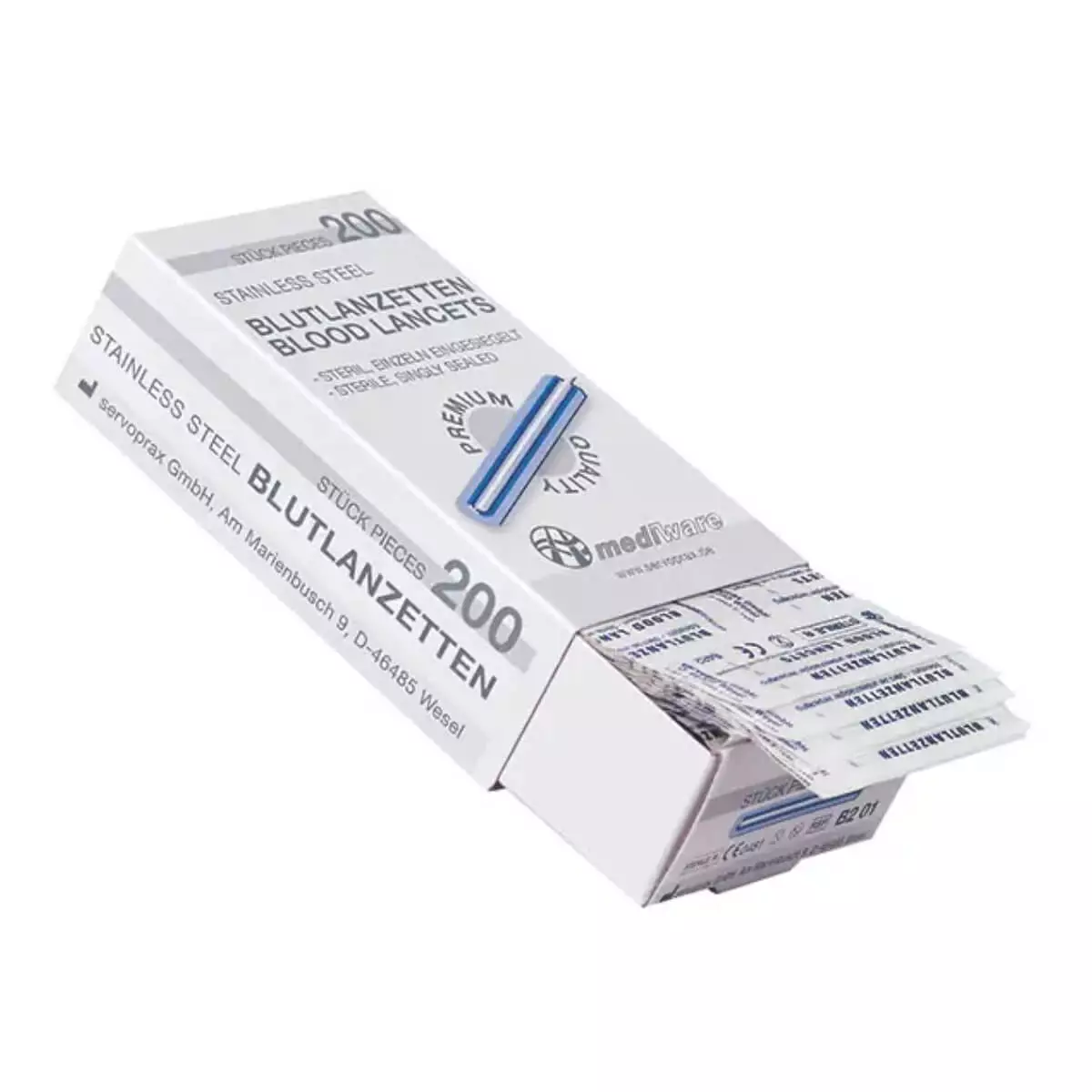 servoprax mediware Blutlanzetten Premium