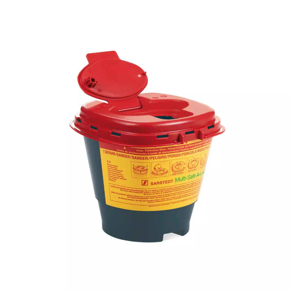 Sarstedt Multi-Safe twin plus REC Entsorgungsbehälter Sarstedt Multi-Safe twin plus REC Entsorgungsbehälter