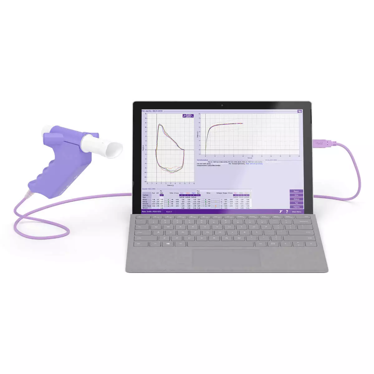 ndd Easy on-PC Spirometer