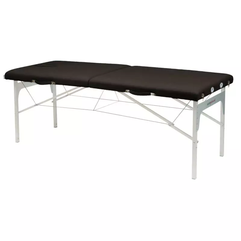 Ecopostural Höhenverstellbare Koffermassagebank aus Aluminium Ecopostural Höhenverstellbare Koffermassagebank aus Aluminium