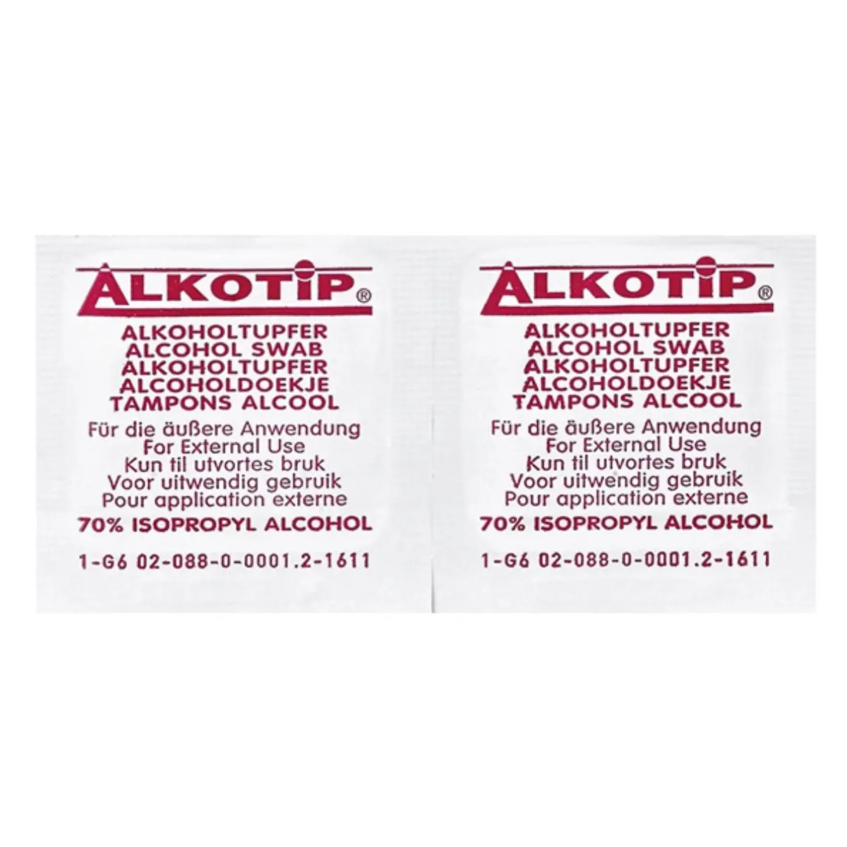 servoprax Alkotip Alkoholtupfer servoprax Alkotip Alkoholtupfer