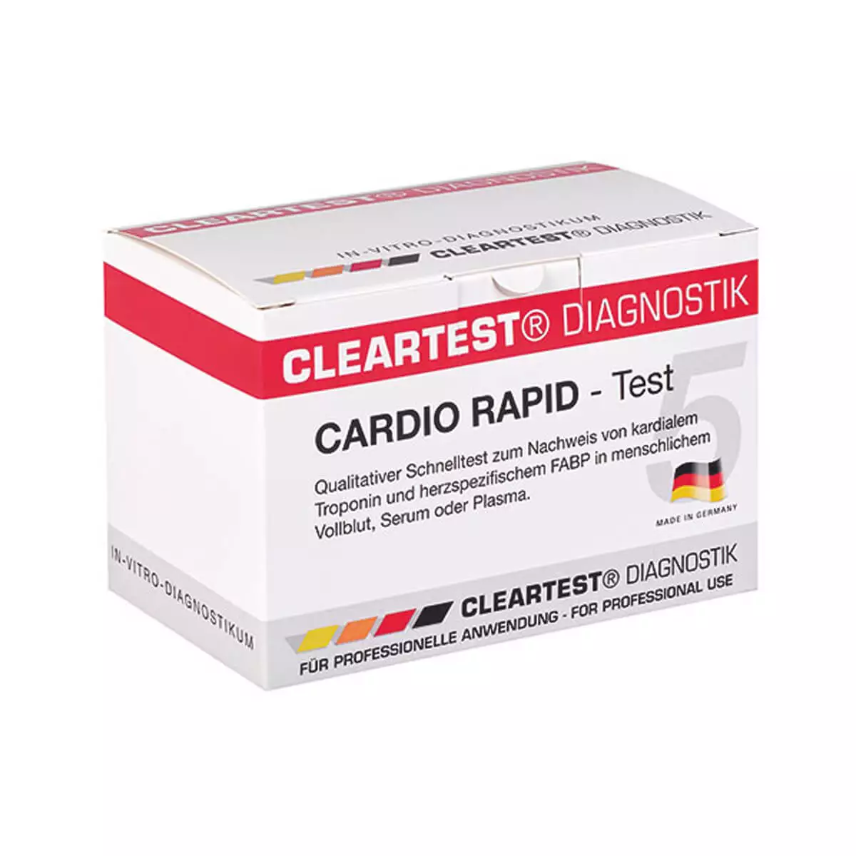 servoprax Cleartest Cardio Rapid Testkit