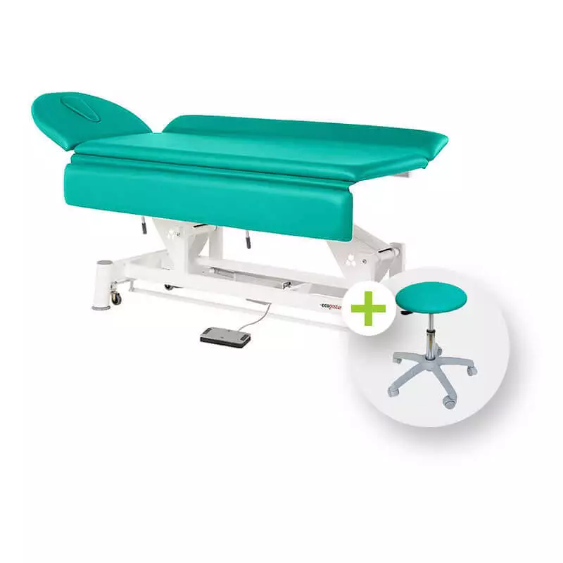 Ecopostural Behandlungsliege mit verstellbaren Seitenteilen
