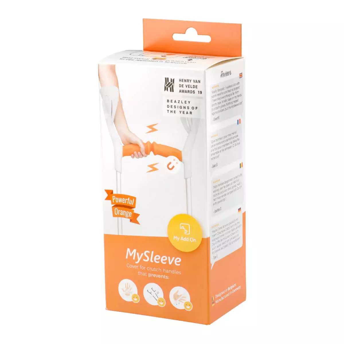 My Add On MySleeve Krückengriffabdeckung