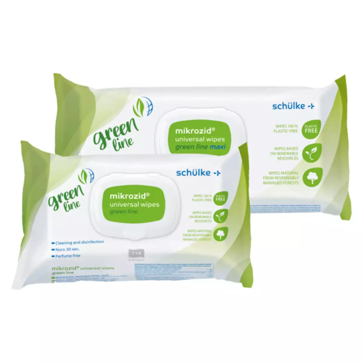 schülke mikrozid universal wipes green line