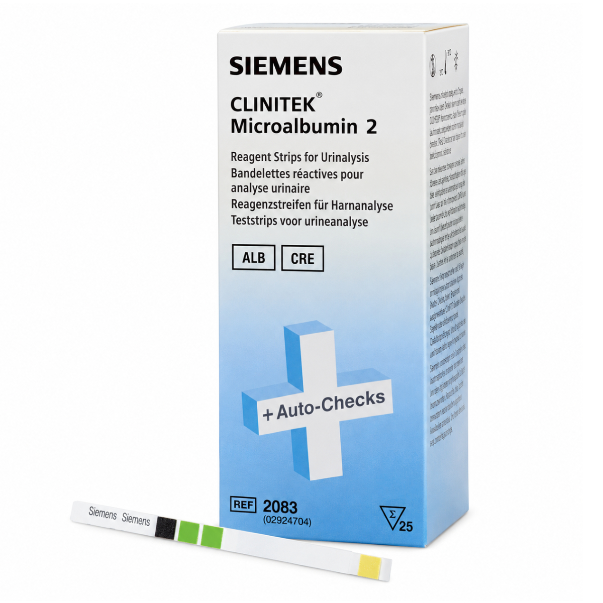 Siemens CLINITEK Microalbumin Urinteststreifen