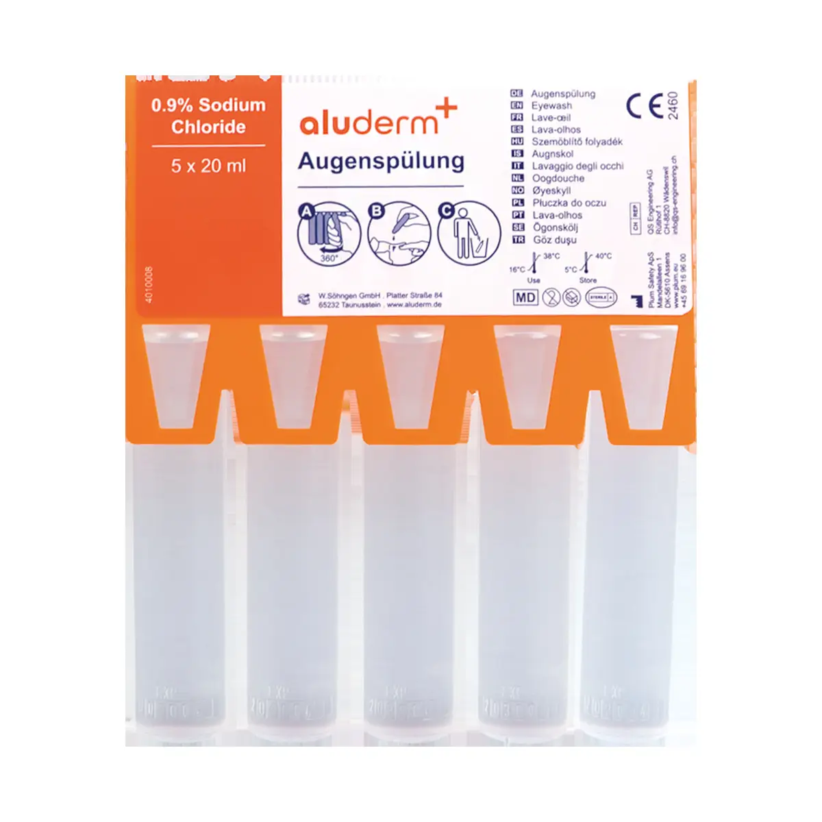 SÖHNGEN aluderm Augenspülung 0,9 % Natriumchlorid SÖHNGEN aluderm Augenspülung 0,9 % Natriumchlorid