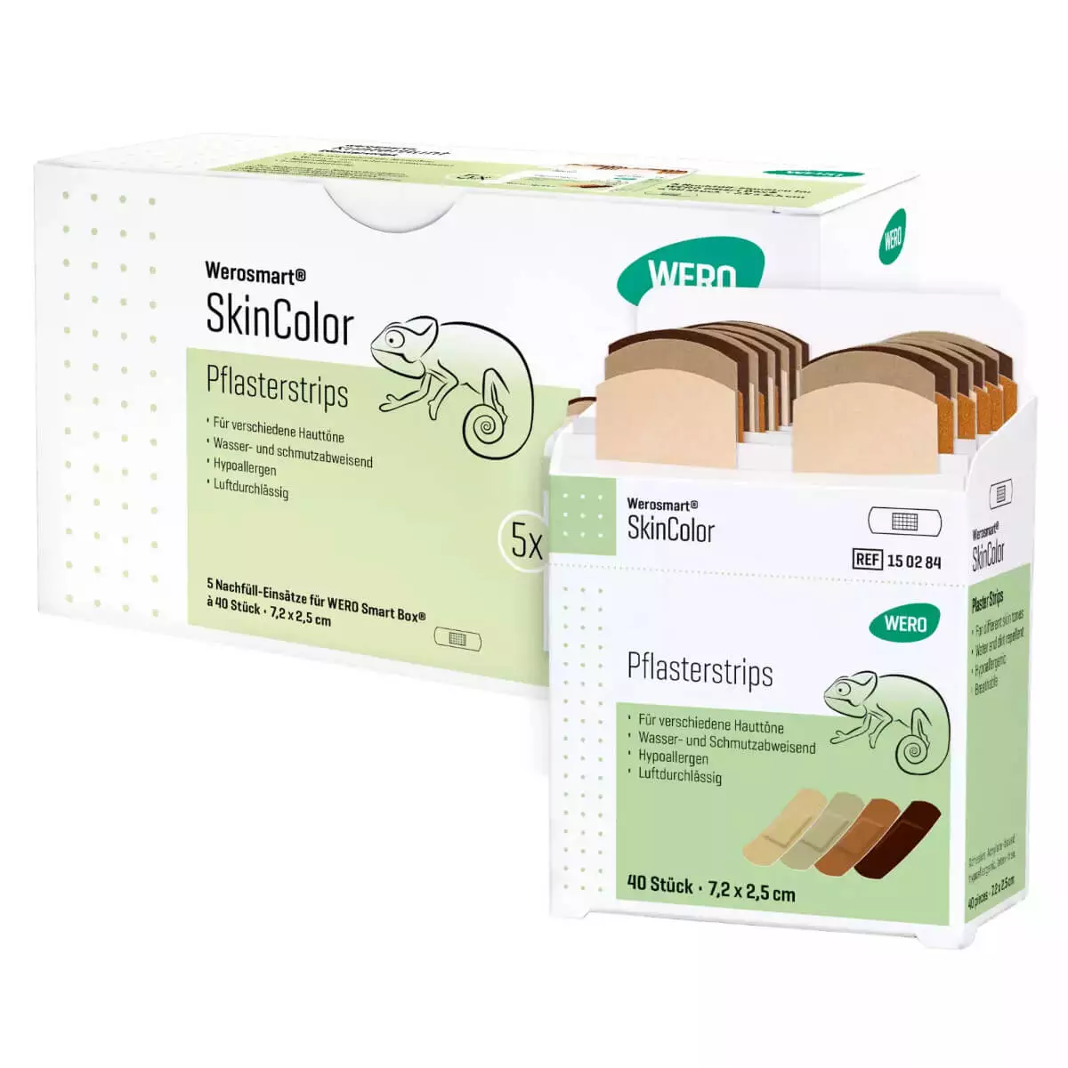 WERO Werosmart SkinColor Pflasterspender-Einsätze