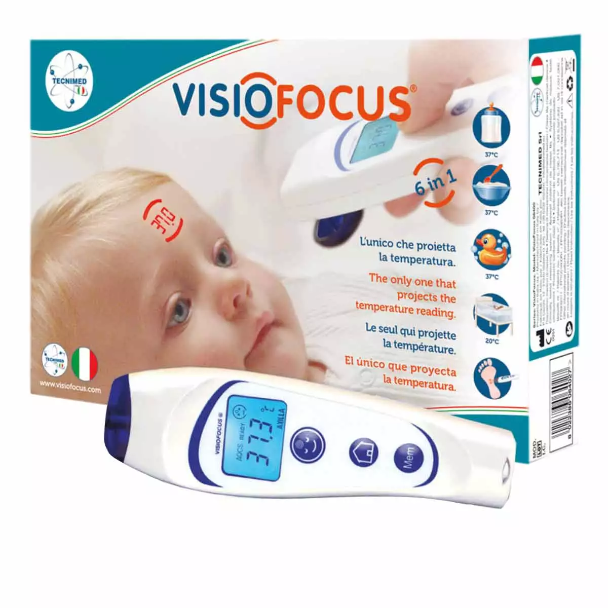 Tecnimed Visiofocus Infrarot-Thermometer