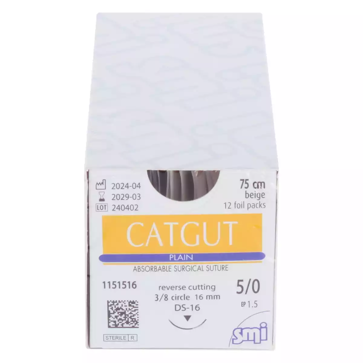 SMI Catgut Plain Nahtmaterial für Veterinärchirurgie