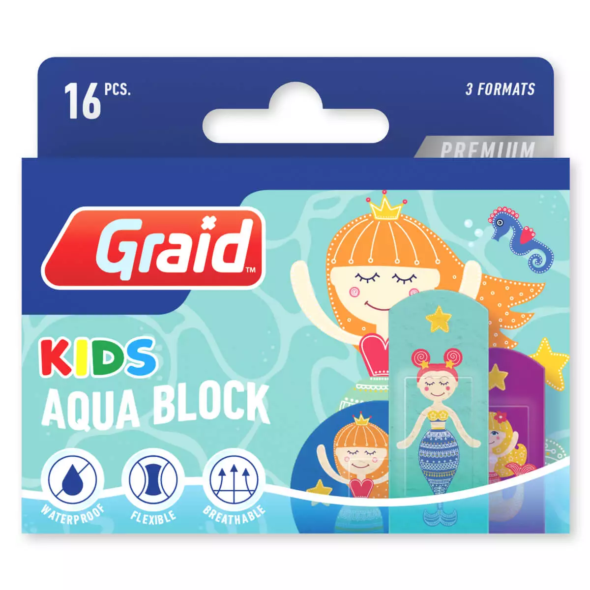 Graid Aqua Block Kids Premium Pflaster