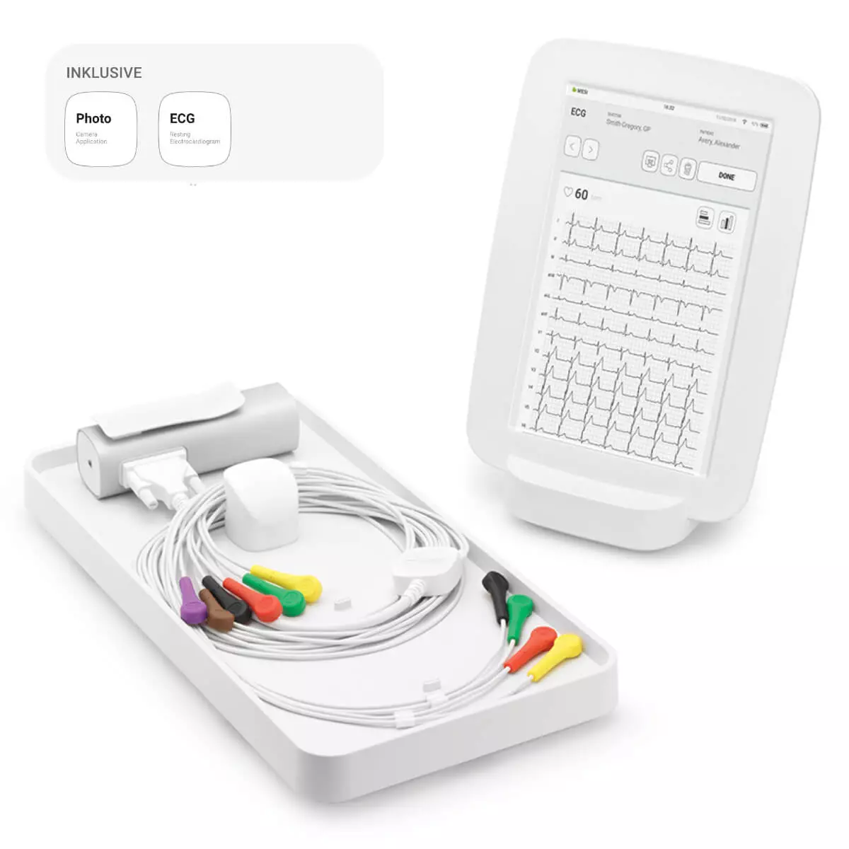 MESI mTABLET EKG modulares Diagnostiksystem