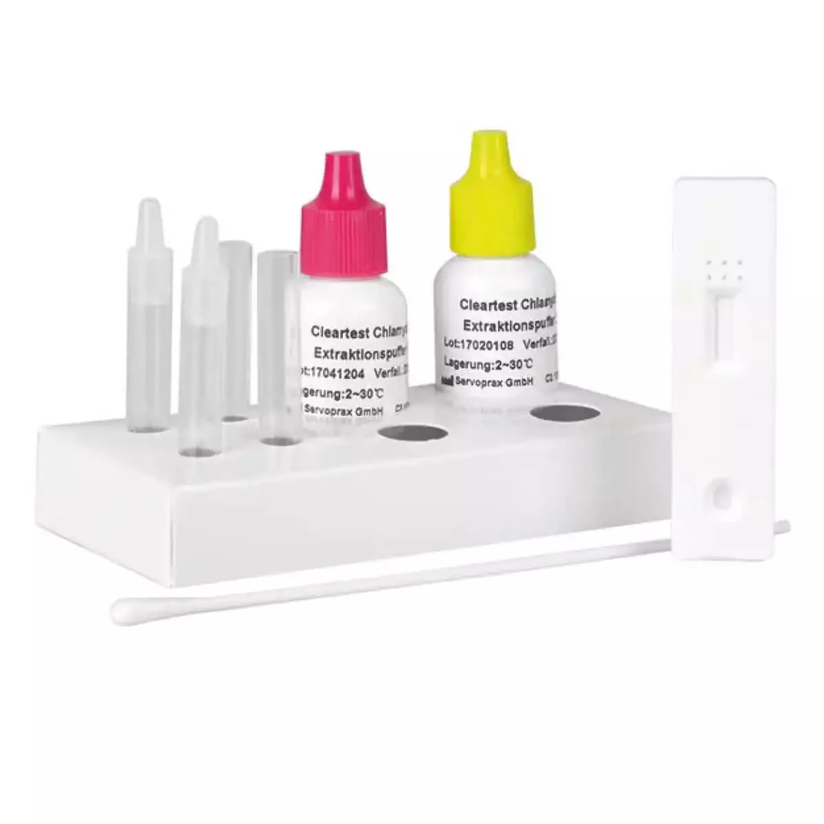 servoprax Cleartest Chlamydia Kassettenschnelltest