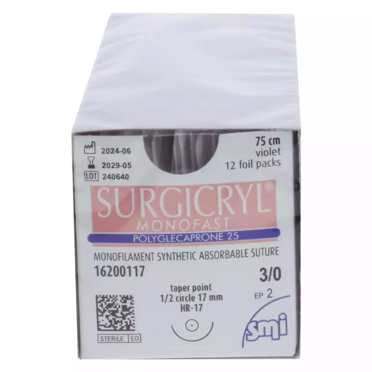 SMI Surgicryl Monofast Nahtmaterial SMI Surgicryl Monofast Nahtmaterial