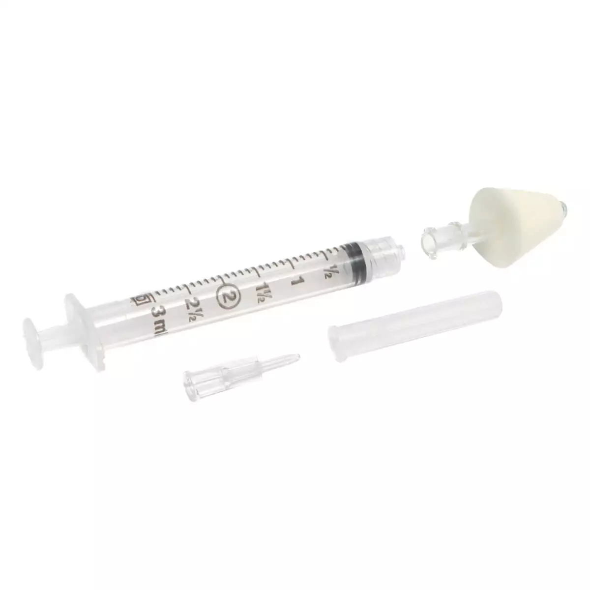 Intersurgical DART intranasaler Zerstäuber mit Spritze