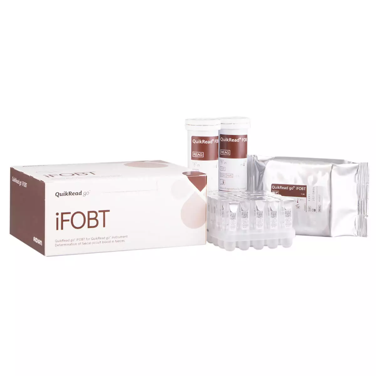 Aidian QuikRead go iFOBT Test-Kit Aidian QuikRead go iFOBT Test-Kit