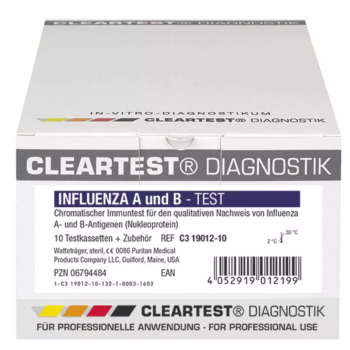 servoprax CLEARTEST Influenza Antigen Grippe Schnelltest