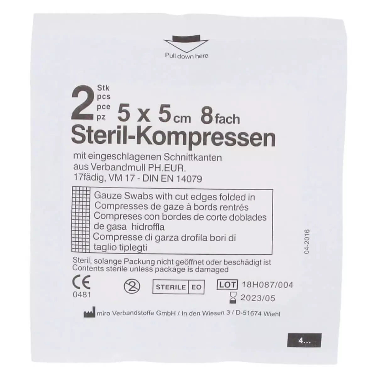 Dr. No Kompressen steril