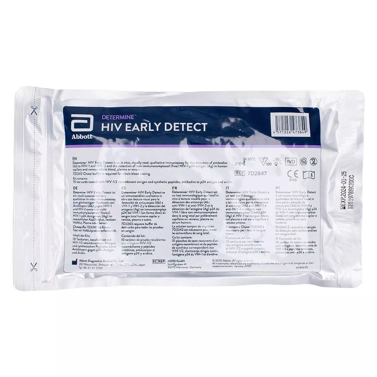 Abbott Determine HIV Early Detect Test