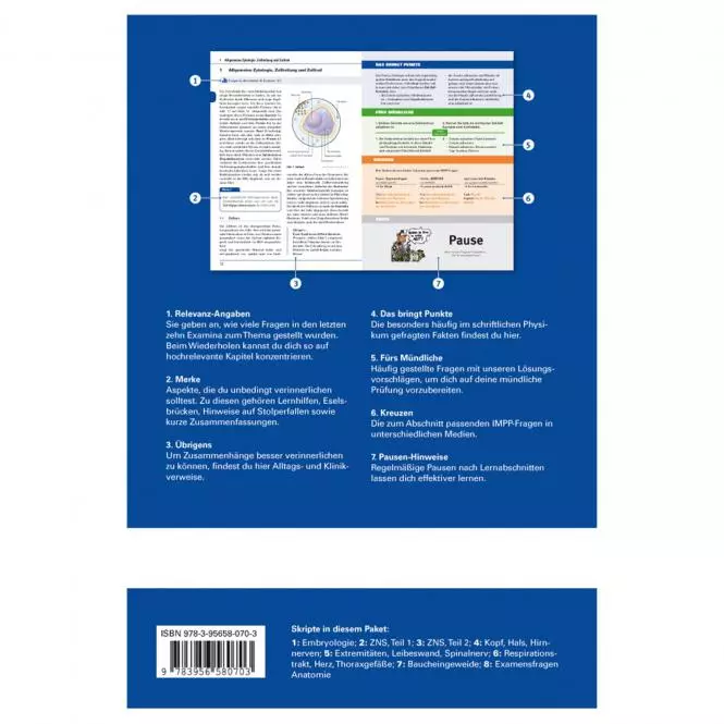 MEDI-LEARN Skriptenreihe: Anatomie im Paket