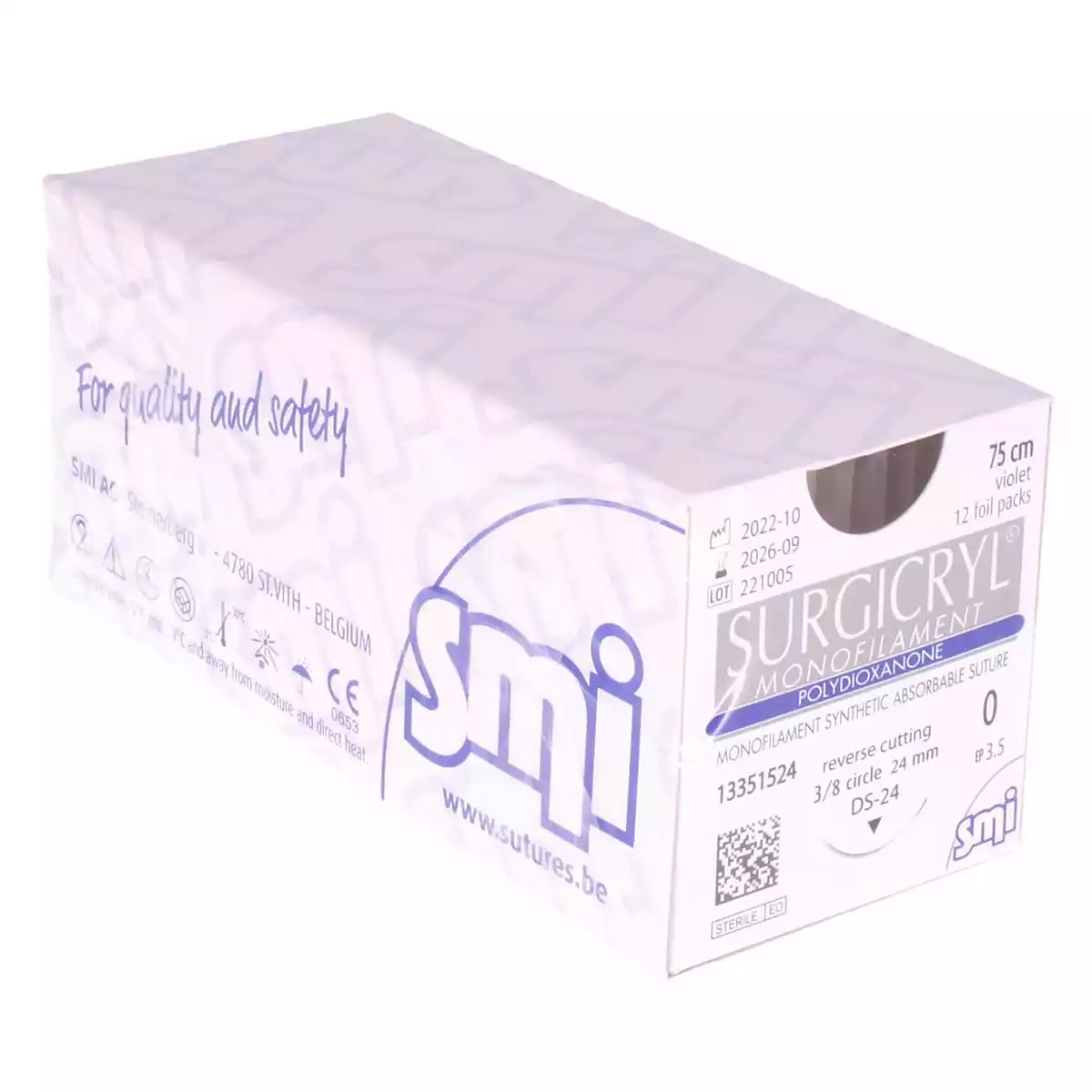 SMI Surgicryl Monofilament Nahtmaterial