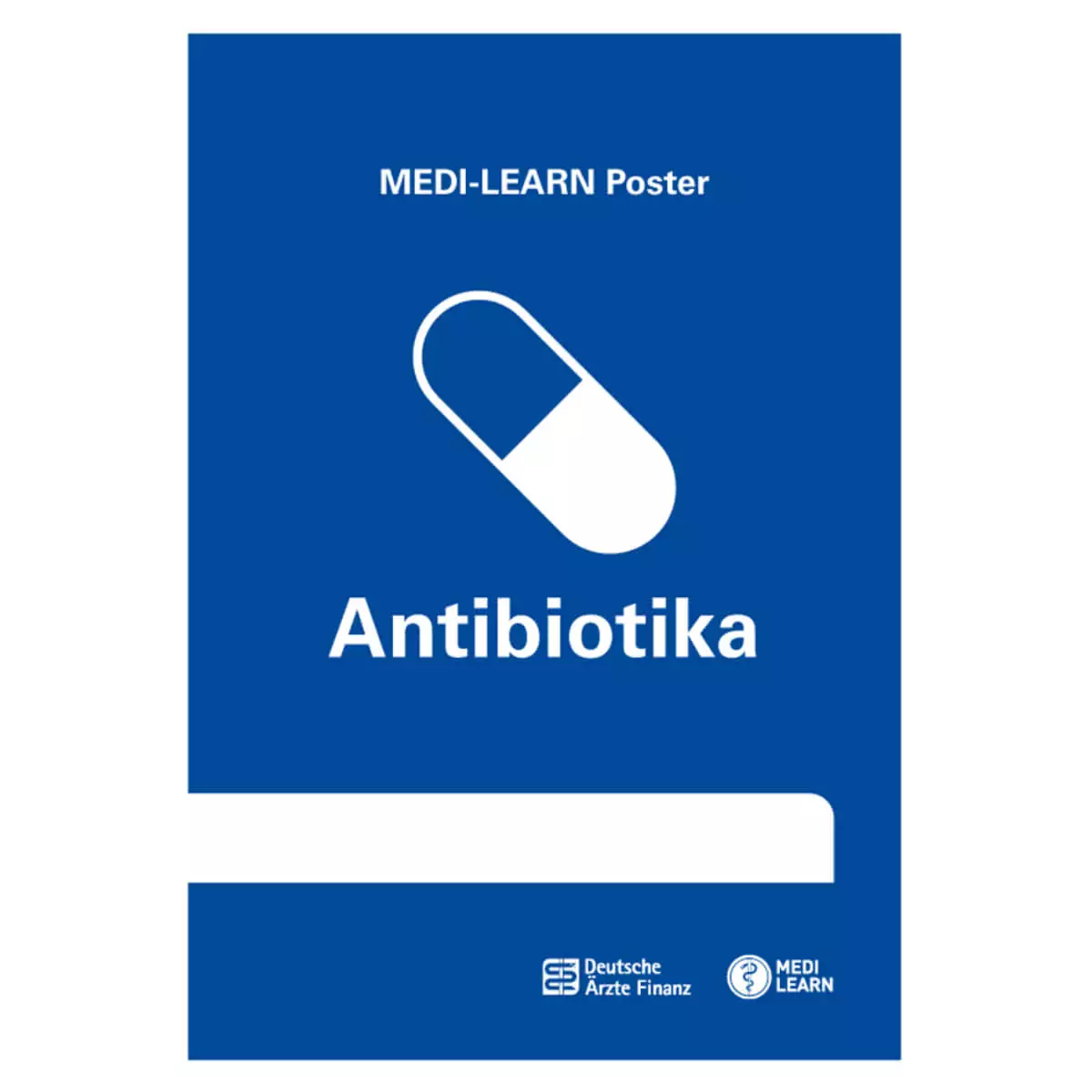 MEDI-LEARN Antibiotika Poster