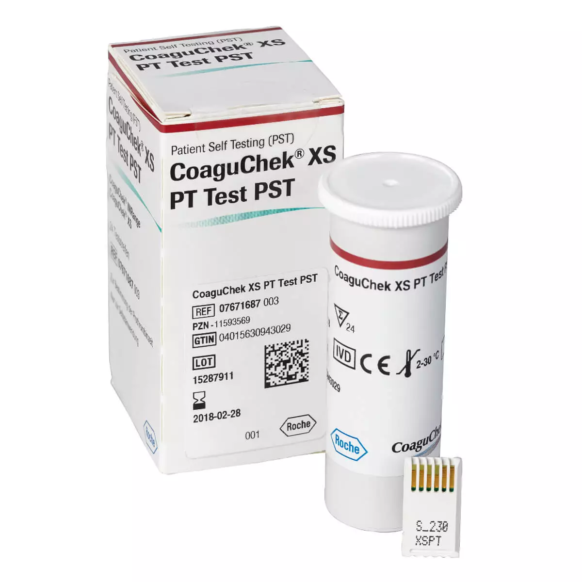 Roche CoaguChek INRange Analysegerät mit Systemtasche