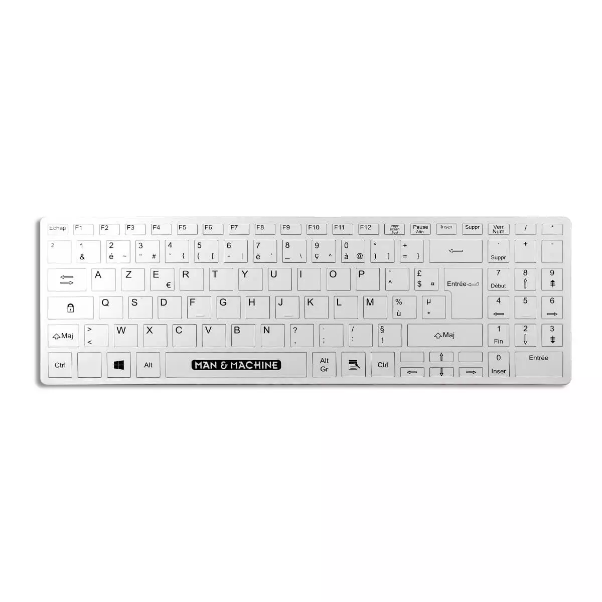 Man & Machine Its Cool Flat – Medizinische Tastatur