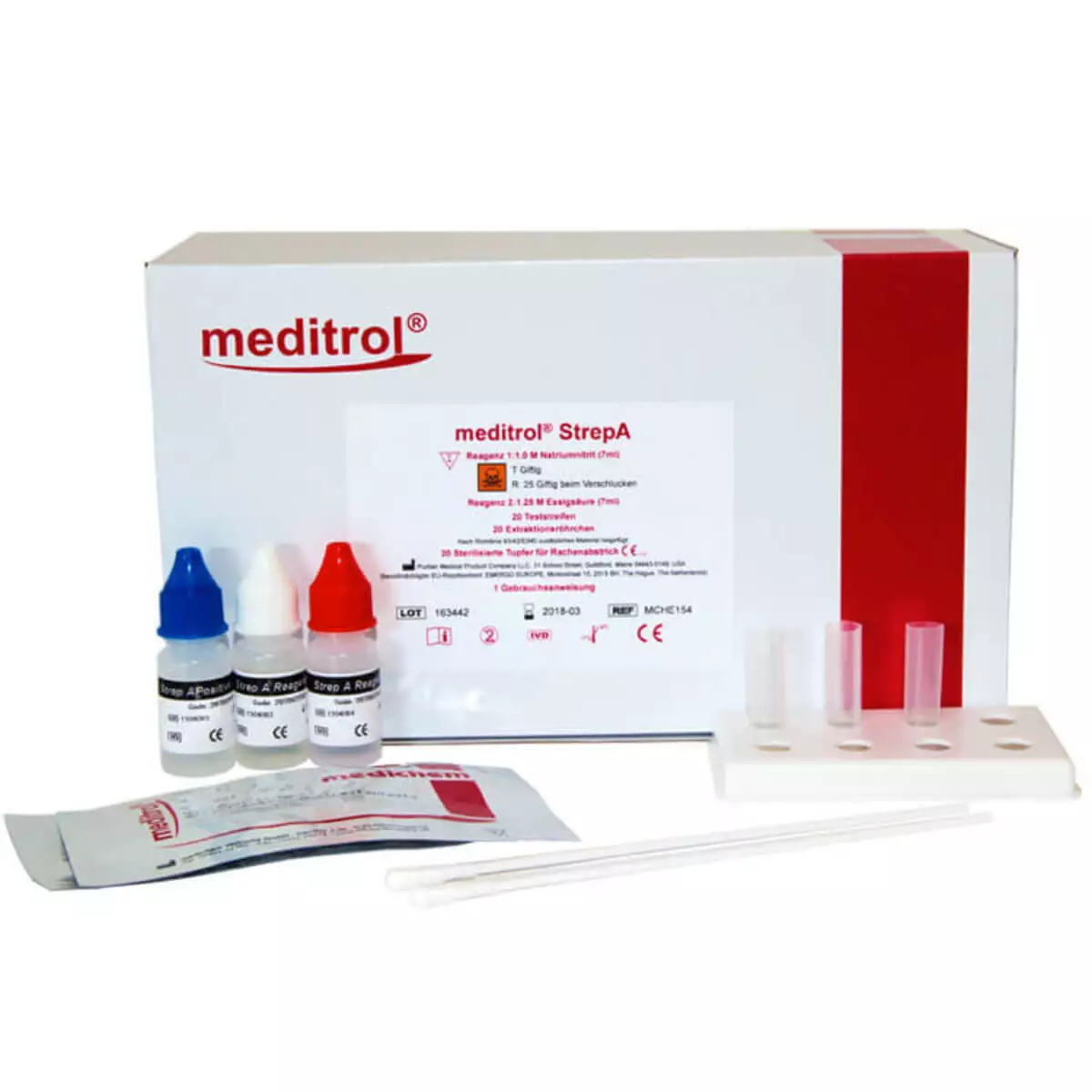 medichem meditrol Strep-A Schnelltest