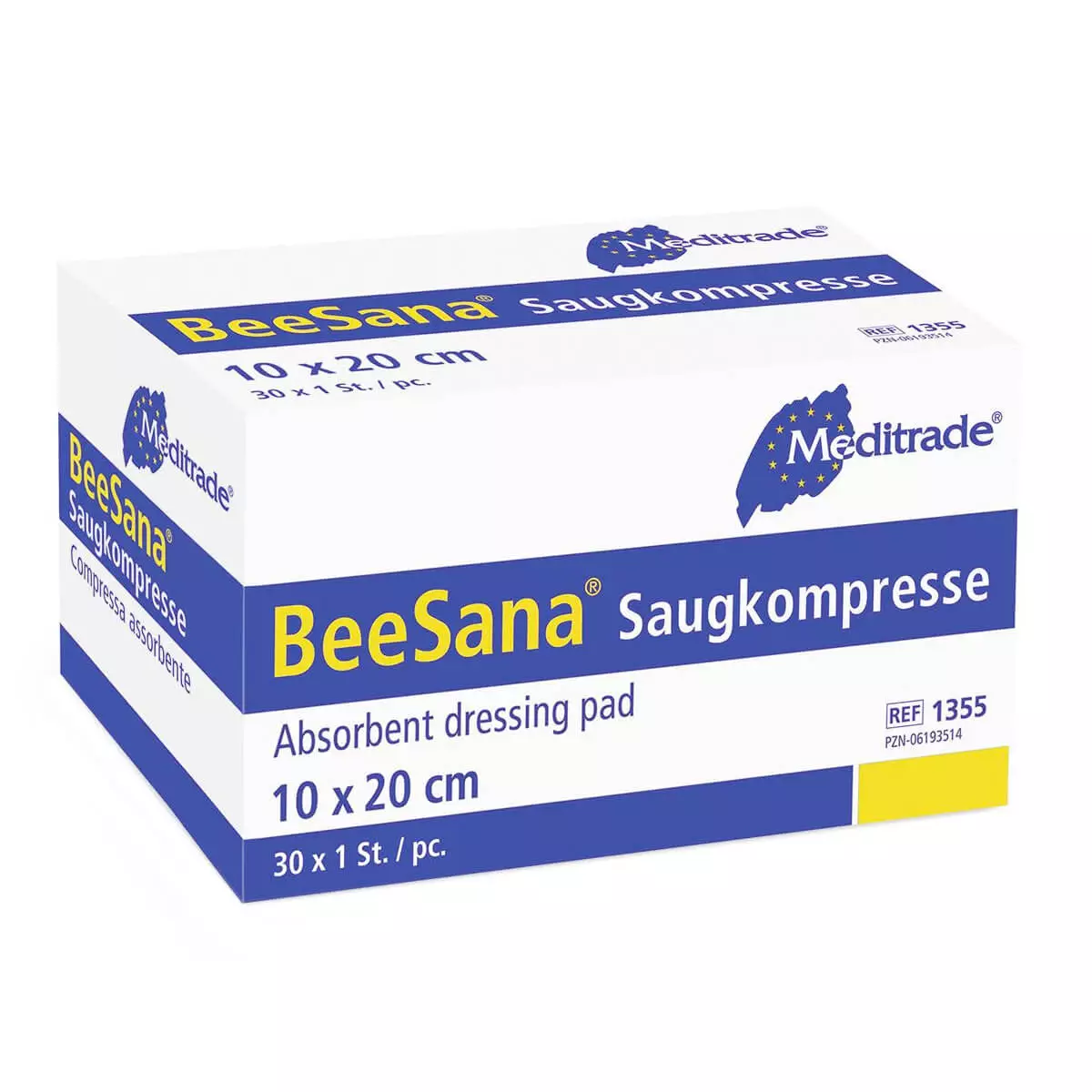 Meditrade BeeSana Saugkompresse unsteril