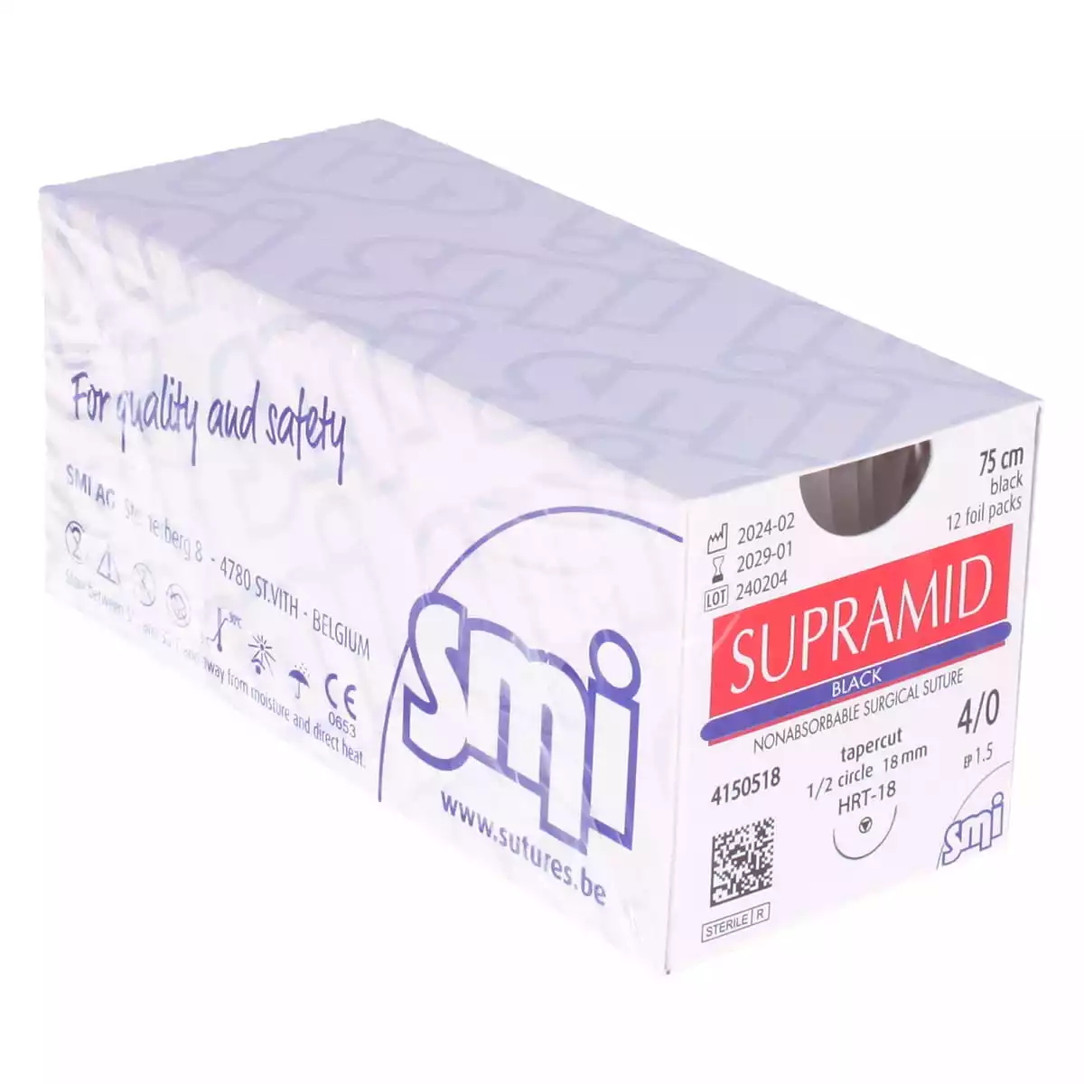 SMI Supramid Black Nahtmaterial