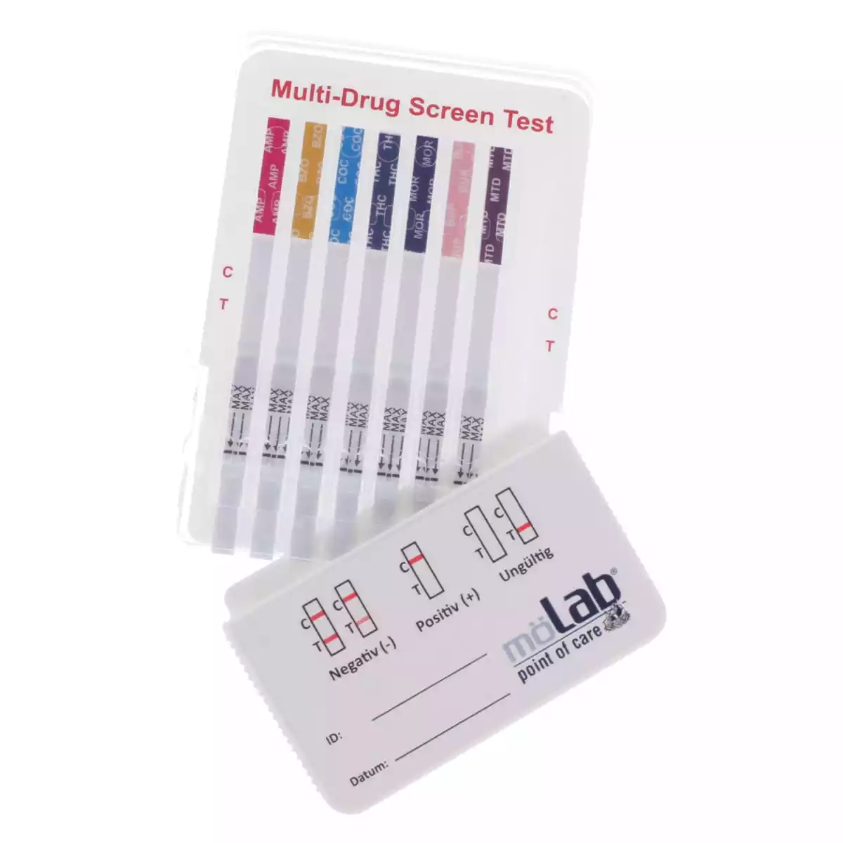 möLab OneSecond Drogen Multi-Dip Schnelltest möLab OneSecond Drogen Multi-Dip Schnelltest