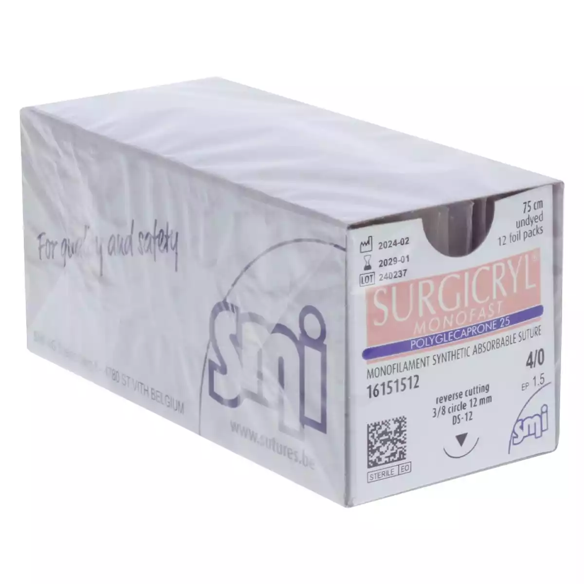 SMI Surgicryl Monofast Nahtmaterial SMI Surgicryl Monofast Nahtmaterial