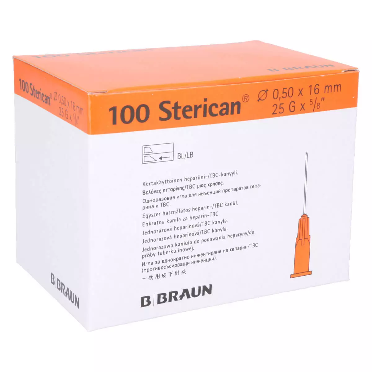 B. Braun Sterican Kanülen für Heparin und Tuberkulin