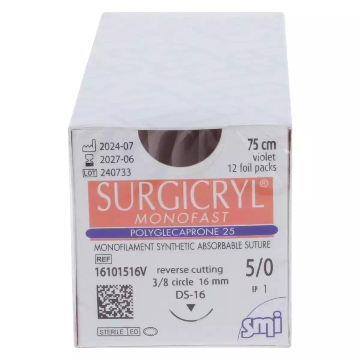 SMI Surgicryl Monofast Nahtmaterial SMI Surgicryl Monofast Nahtmaterial