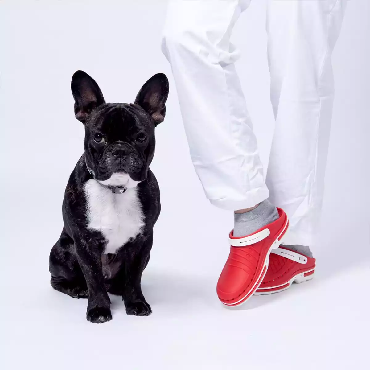 WOCK CLOG Schuhe mit Riemen