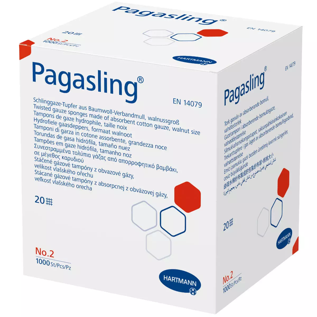 HARTMANN Pagasling unsterile Schlinggazetupfer