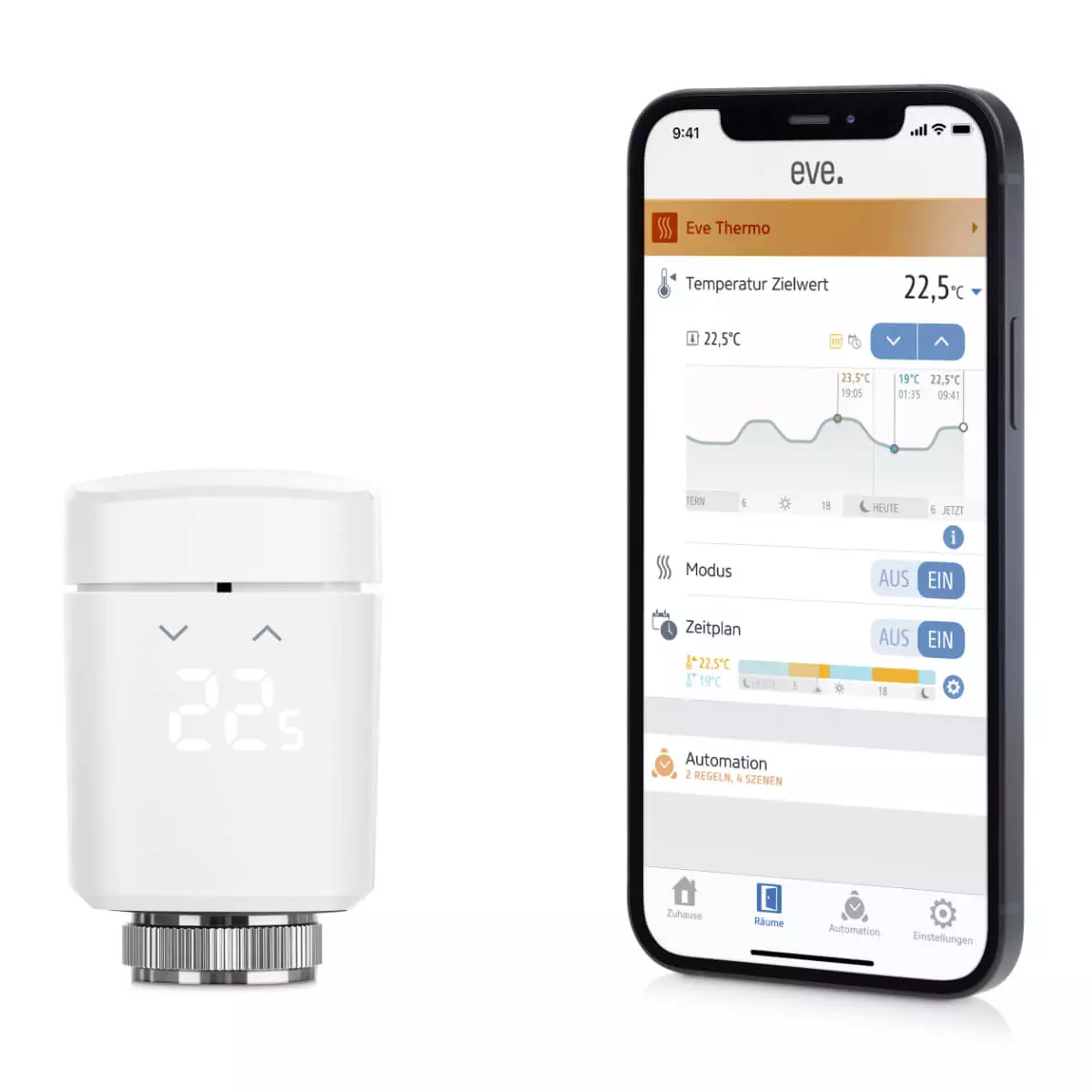 Eve Home Systems Eve Thermo Smartes Heizkörperthermostat