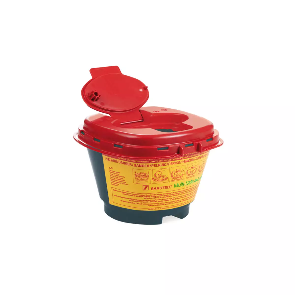 Sarstedt Multi-Safe twin plus REC Entsorgungsbehälter