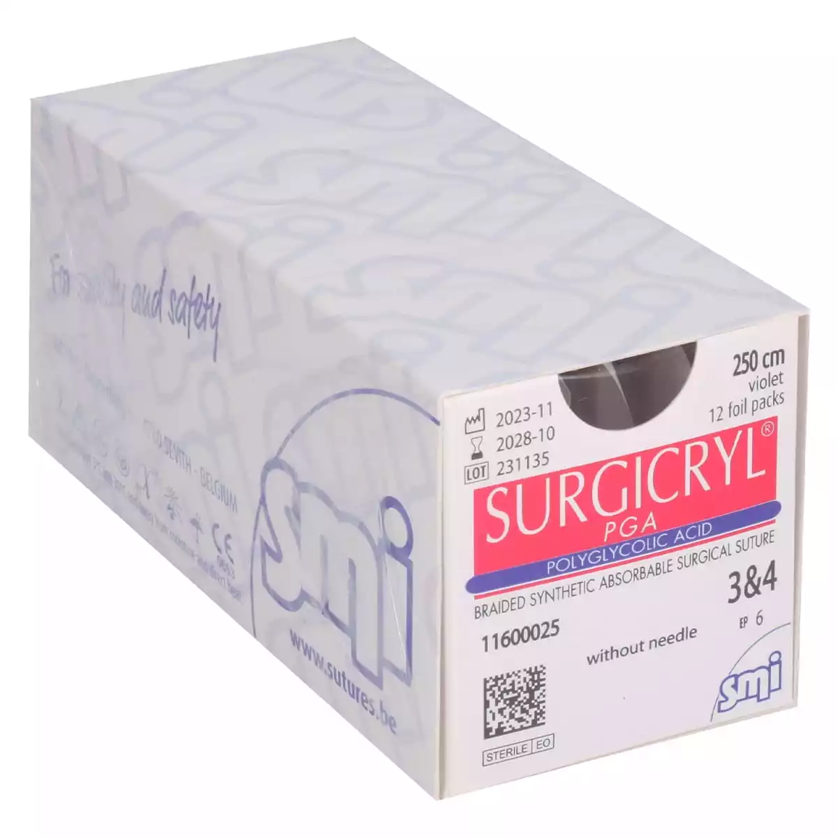 SMI Surgicryl PGA Nahtmaterial Ligapack