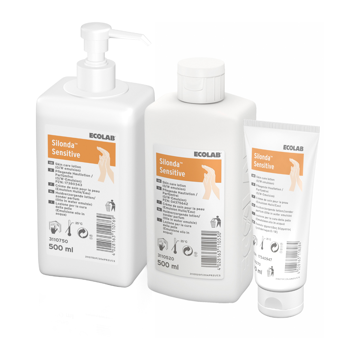 Ecolab Silonda Sensitive Hautpflegelotion Ecolab Silonda Sensitive Hautpflegelotion