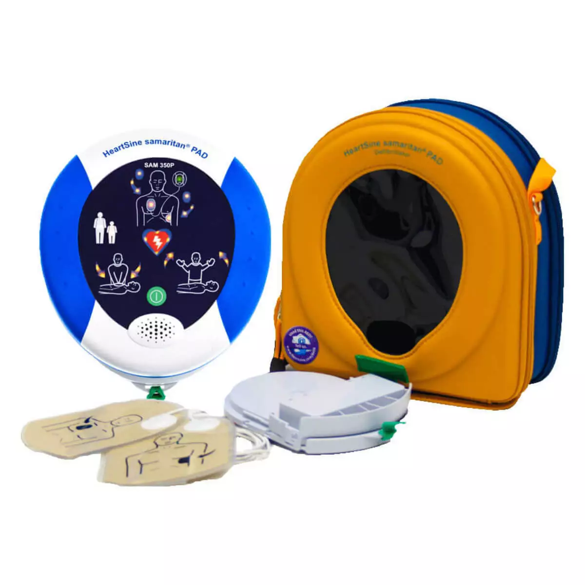 HeartSine samaritan PAD 350P Halbautomat HeartSine samaritan PAD 350P Halbautomat