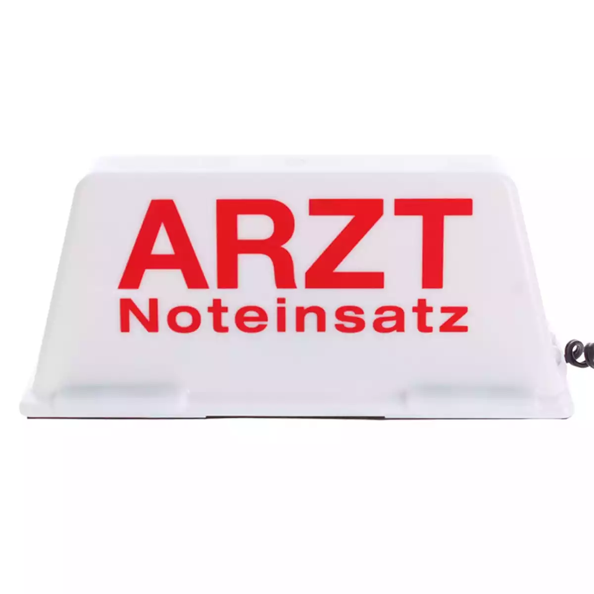 Dr. No Auto-Dachschild  "ARZT Noteinsatz"