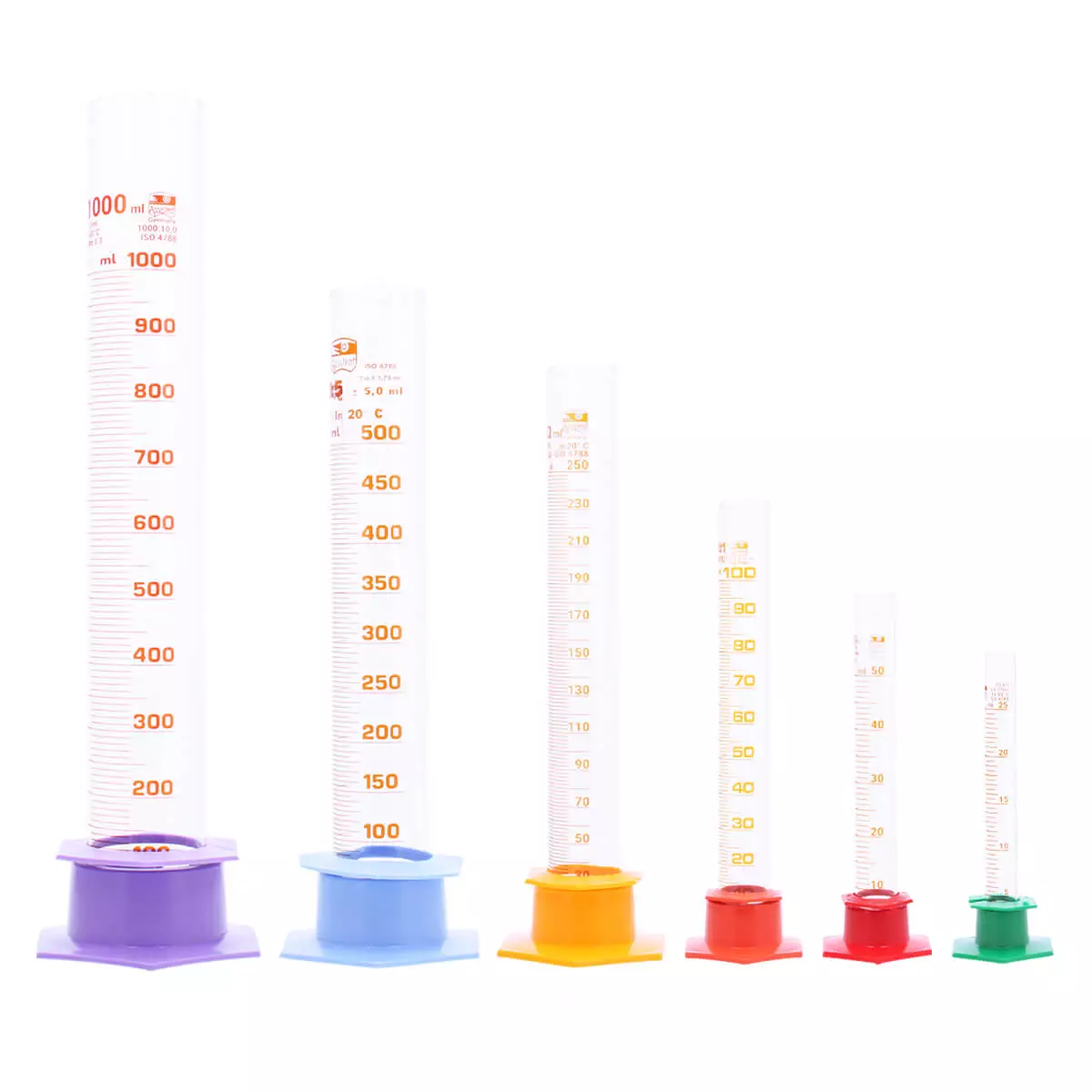 Hecht Assistent Glas-Messzylinder