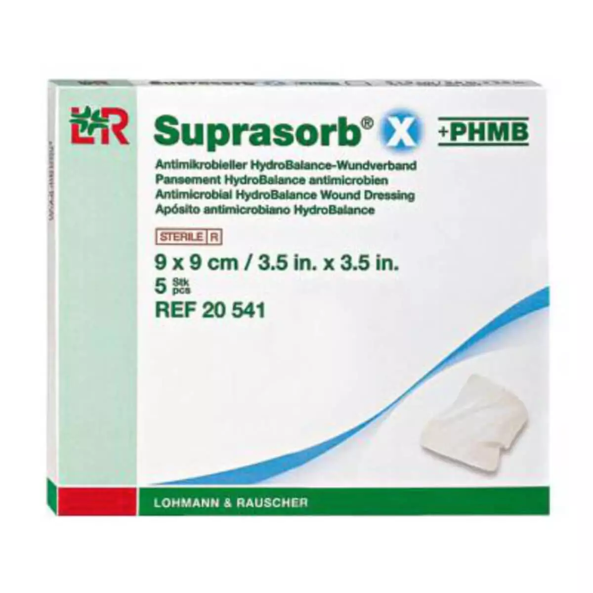 Lohmann & Rauscher Suprasorb X + PHMB Kompressen