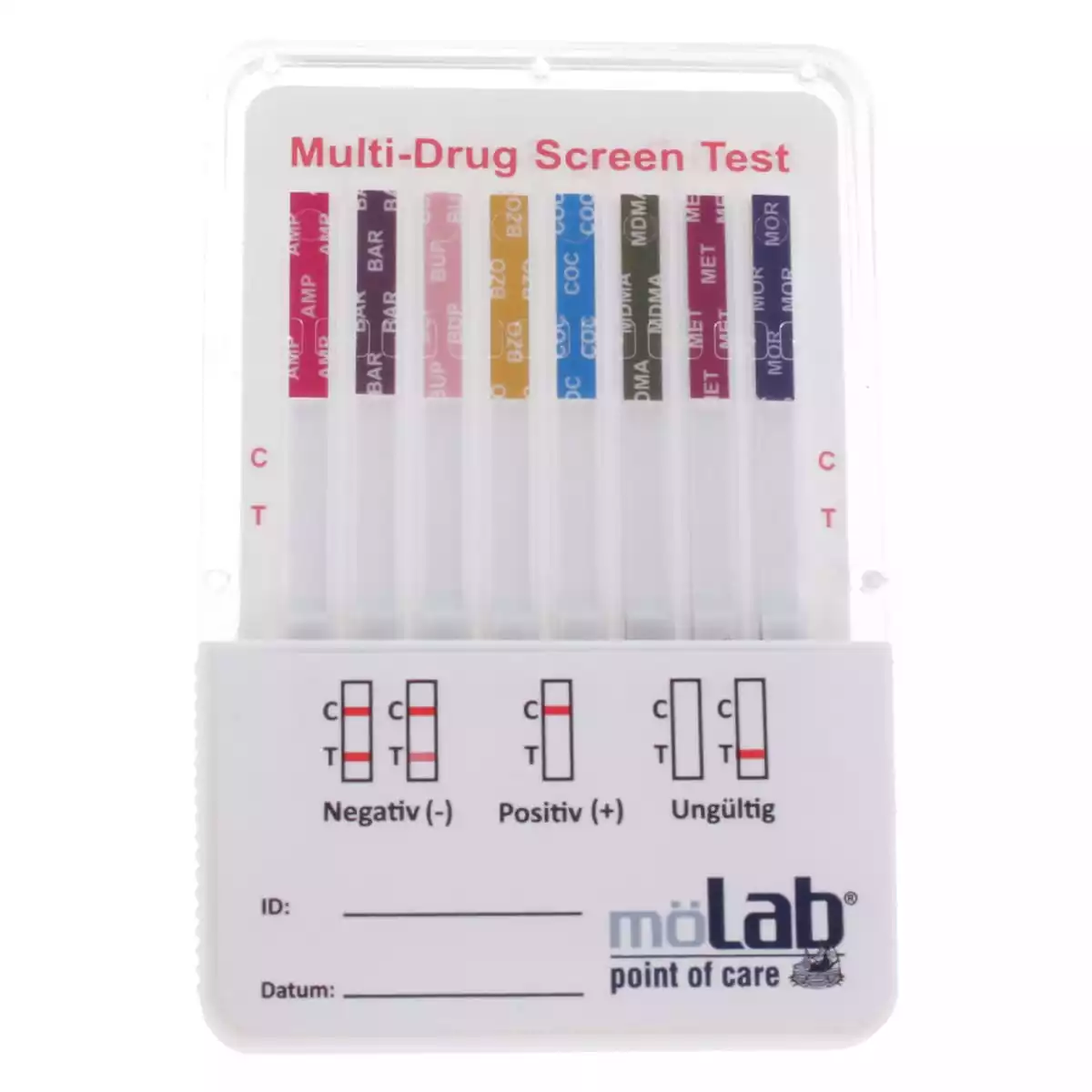 möLab OneSecond Drogen Multi-Dip Schnelltest möLab OneSecond Drogen Multi-Dip Schnelltest