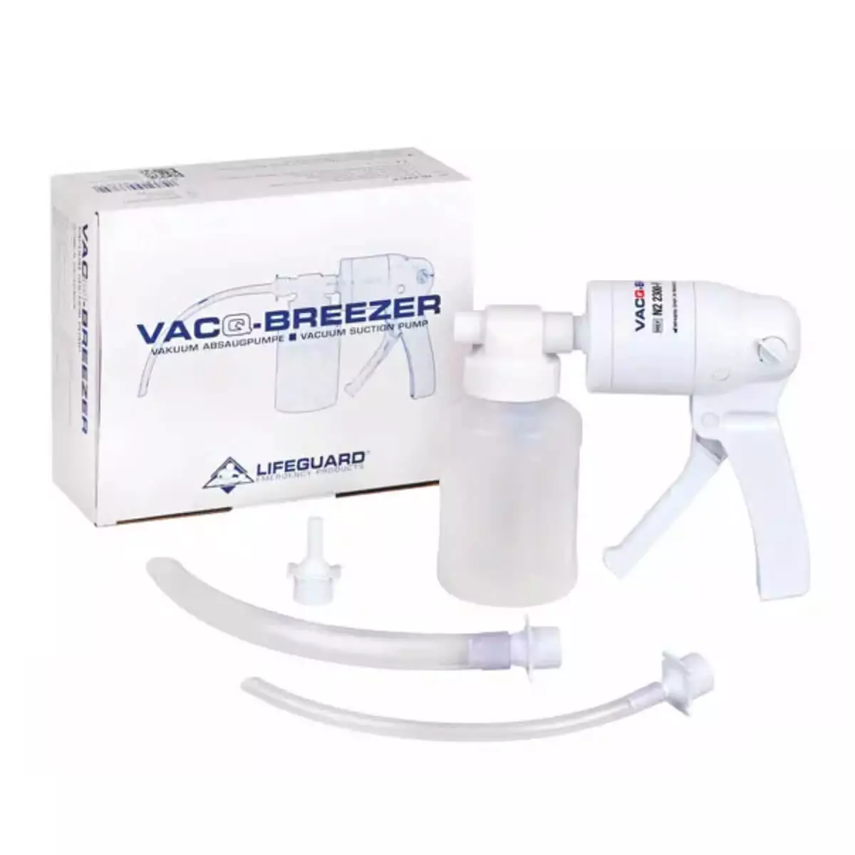 servoprax VACQ-Breezer Vakuum Absaugpumpe Spezial-Set